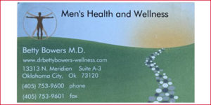 Dr. Betty Bowers MD Men's Health and Wellness